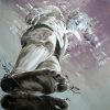 Apogee Fragment 07 Original Oil Painting 48x48 Inches - Thumbnail Image 2