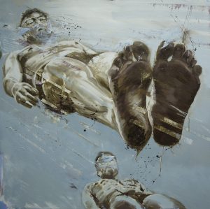 Apogee Fragment 08 Original Oil Painting 48×48 Inches
