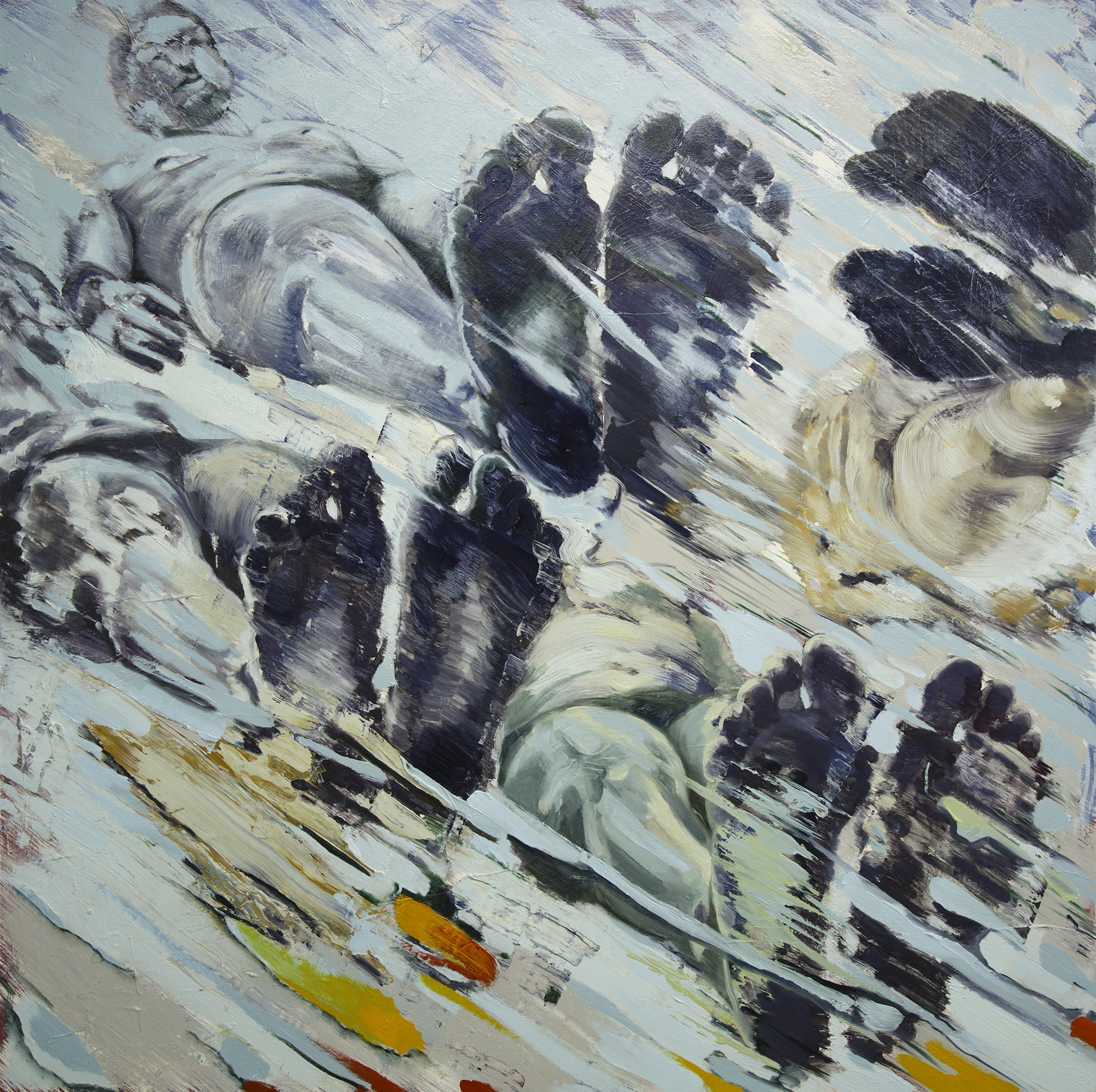 Apogee Fragment 09 Original Oil Painting 48×48 Inches Apogee Fragment 09 Original Oil Painting 48×48 Inches