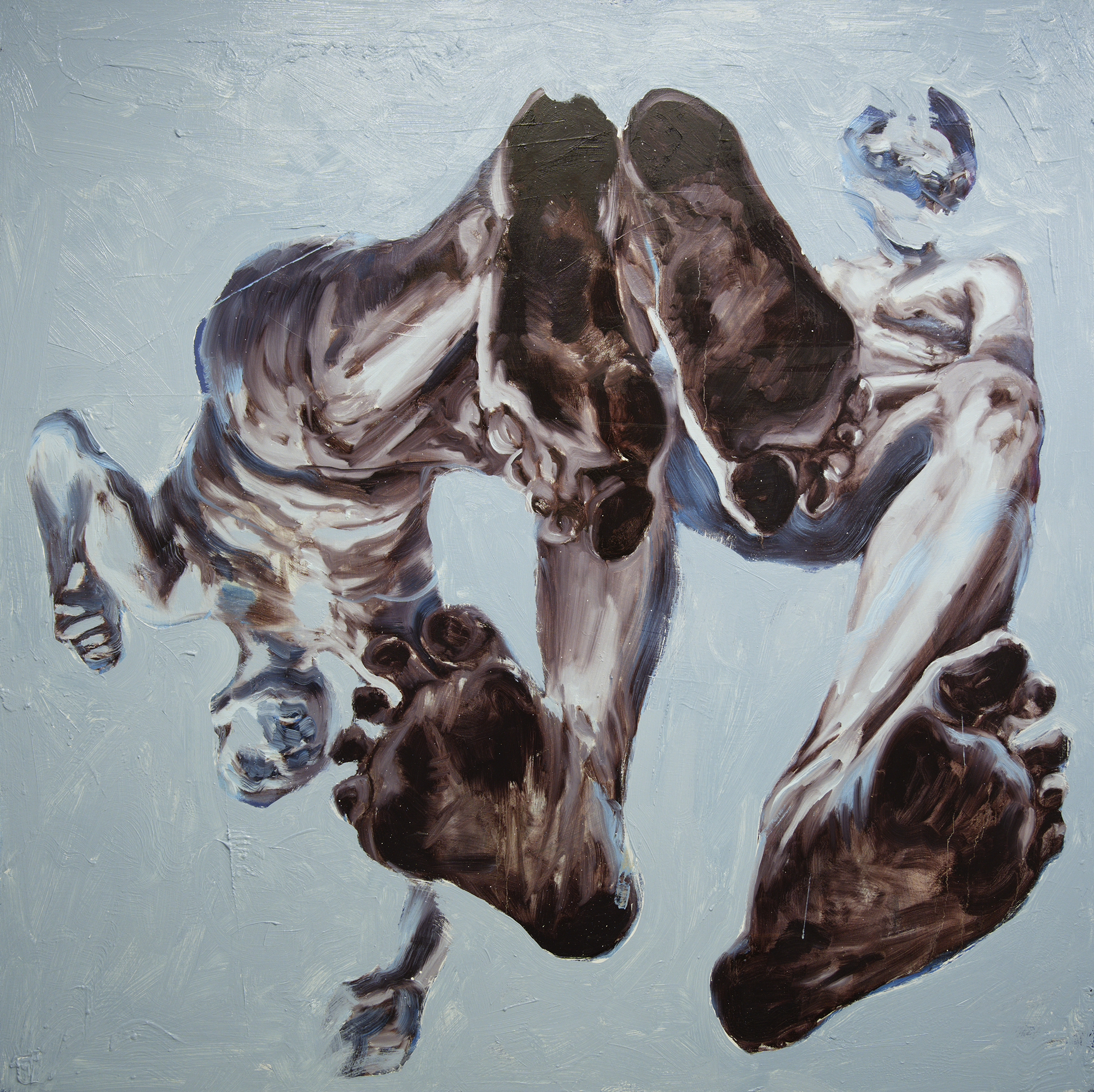 Apogee Fragment 10 Original Oil Painting 48×48 Inches Apogee Fragment 10 Original Oil Painting 48×48 Inches