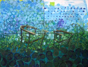 Mirage 11 – Original Oil Painting (60×80 inches)