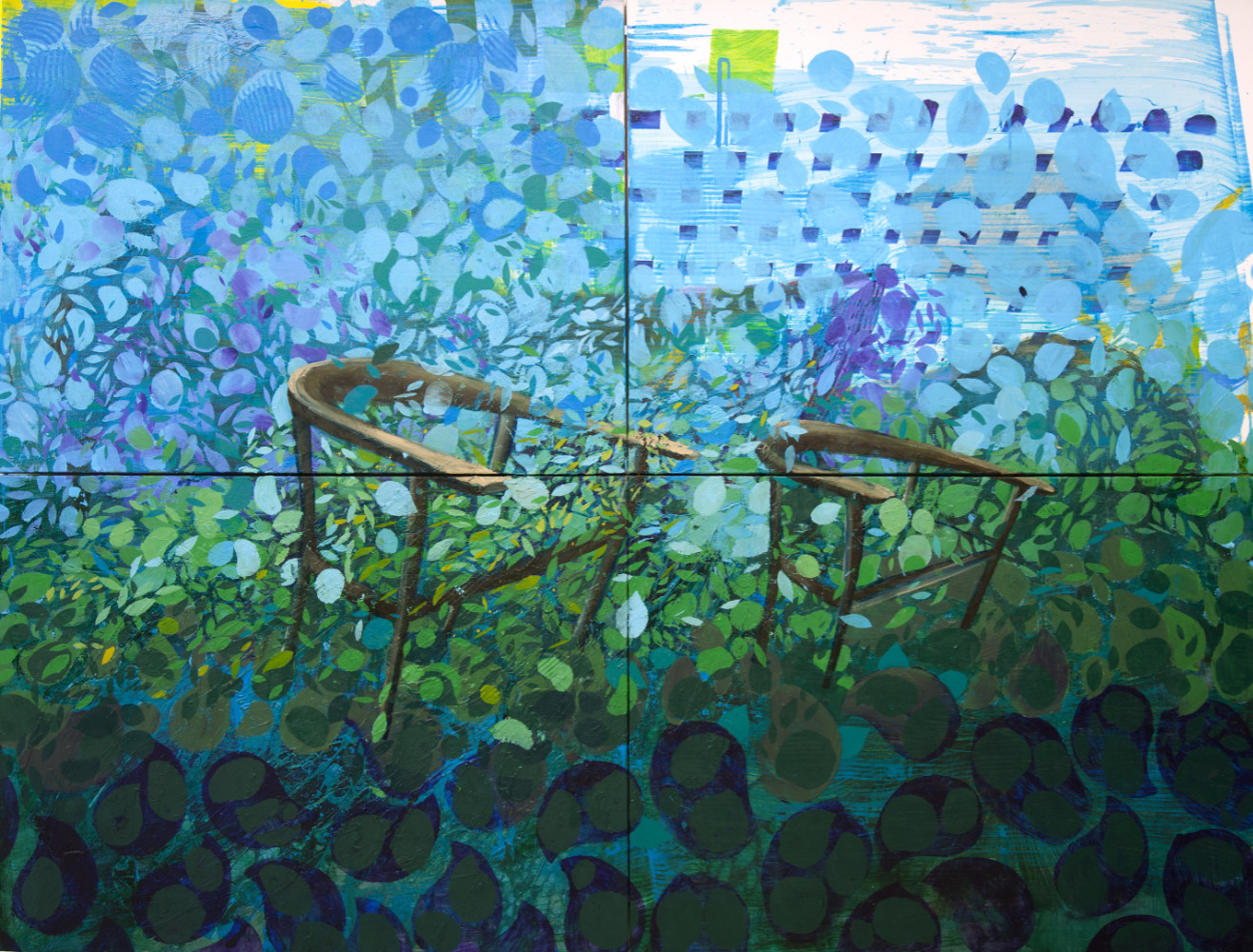 Mirage 11 – Original Oil Painting (60×80 inches) Mirage 11 – Original Oil Painting (60×80 inches)